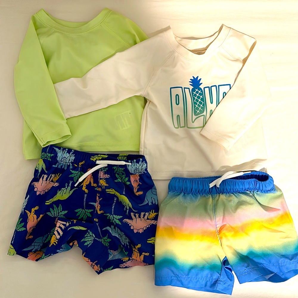 (2) boys swim sets 3-6m